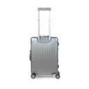 Βαλίτσα καμπίνας Newcom N1526 Αλουμινίου 52X21,5X35 cm ασημί