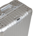 Βαλίτσα καμπίνας Newcom N1526 Αλουμινίου 52X21,5X35 cm ασημί