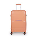 Βαλίτσα σκληρή Newcom N1595 (PP) μεσαία 66x25,5x43x5 cm Σομόν