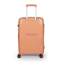 Βαλίτσα σκληρή Newcom N1595 (PP) μεσαία 66x25,5x43x5 cm Σομόν