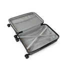 Βαλίτσα σκληρή Newcom N1595 (PP) μεγάλη 75,5x29,5x45,5 cm μαύρο