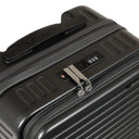 Βαλίτσες σετ Newcom N1605 (ABS+PC) μικρή μεσαία 55x23,5x34 cm + 67x27x45 cm dark grey