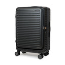 Βαλίτσα μεγάλη με ρόδες Newcom N1605 (ABS+PC) 78x31x52 cm dark grey