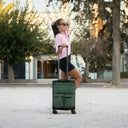 Βαλίτσα Υφασμάτινη Newcom N1615 καμπίνας 45X34,5X16,5 cm green