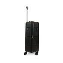 Βαλίτσα σκληρή Newcom N1595 (PP) μεσαία μεγάλη 66x25,5x43x5 cm + 75,5x29,5x45,5 cm μαύρο