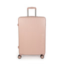 Βαλίτσες σετ Newcom N1490 (ABS+PC) μικρή μεσαία 55x22x38 cm + 69,5x27x47 cm ροζ