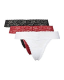 Guess Γυναικείο Σετ Στρινγκ 3 τμχ. Basic Lace Thong O5RG18KC5L0-FMJU Multi