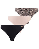 Guess Γυναικεία Σετ Στρινγκ 3 τμχ. Raw Cut Culotte O6GG07KD970-P6HA Multi