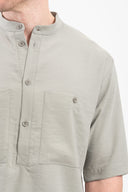 Vittorio Ανδρικό Πουκάμισο Overshirt Vittorio 300-25-PORTO Grey Γκρι