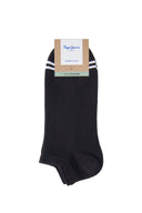 Pepe Jeans  Σετ 3 Ζευγάρια Κάλτσες Σοσόνια 41-46  PMU30044-999 Μαύρο