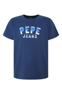 Pepe Jeans Ανδρική Μπλούζα T-Shirt Graham PM507762-583 Navy