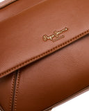Pepe Jeans Γυναικεία Τσάντα Ώμου Alma Hexia PL0300214-869 Καφέ