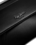 Pepe Jeans Γυναικεία Τσάντα Ώμου Alma Hexia PL0300214-999 Μαύρο