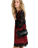 Pepe Jeans Γυναικεία Τσάντα Ώμου Idoia Hexia PL0300216-999 Μαύρο
