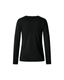 Pepe Jeans Γυναικεία Μπλούζα Μακρυμάνικη New Virginia PL505203-999 Μαύρο