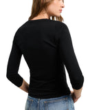 Pepe Jeans Γυναικεία Μπλούζα Μακρυμάνικη New Virginia PL505203-999 Μαύρο