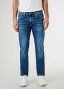Pepe Jeans Παντελόνι Ανδρικό Regular Fit Mid-Rise Jeans Cash PM206318Z234-000 Μπλε