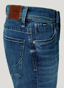 Pepe Jeans Παντελόνι Ανδρικό Regular Fit Mid-Rise Jeans Cash PM206318Z234-000 Μπλε
