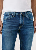 Pepe Jeans Παντελόνι Ανδρικό Regular Fit Mid-Rise Jeans Cash PM206318Z234-000 Μπλε