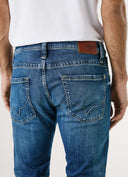 Pepe Jeans Παντελόνι Ανδρικό Regular Fit Mid-Rise Jeans Cash PM206318Z234-000 Μπλε