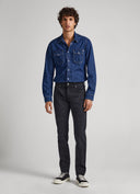 Pepe Jeans Ανδρικό Παντελόνι Τζιν Stanley PM206326XF1-000 Μαύρο