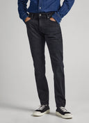Pepe Jeans Ανδρικό Παντελόνι Τζιν Stanley PM206326XF1-000 Μαύρο