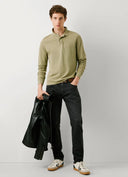 Pepe Jeans Παντελόνι Ανδρικό Slim Fit Mid-Rise Jeans Track PM20738989FG4 Μαύρο