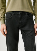 Pepe Jeans Παντελόνι Ανδρικό Slim Fit Mid-Rise Jeans Track PM20738989FG4 Μαύρο