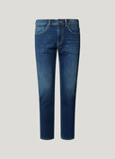 Pepe Jeans Παντελόνι Ανδρικό Slim Fit Mid-Rise Jeans Track PM2073895AG-000 Μπλε