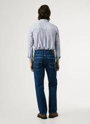 Pepe Jeans Παντελόνι Ανδρικό Straight Fit Mid-Rise Jeans Cash PM20839585CB2 Μπλε