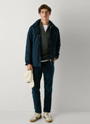 Pepe Jeans  Ανδρικό Παντελόνι Five Pockets Corduroy PM2100016-594 Μπλε