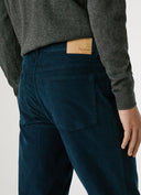 Pepe Jeans  Ανδρικό Παντελόνι Five Pockets Corduroy PM2100016-594 Μπλε