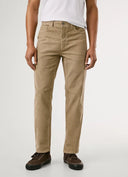 Pepe Jeans  Ανδρικό Παντελόνι Five Pockets Corduroy PM2100016 -836 Μπεζ