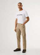 Pepe Jeans  Ανδρικό Παντελόνι Five Pockets Corduroy PM2100016 -836 Μπεζ