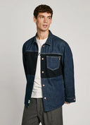 Pepe Jeans Ανδρικό Πουκάμισο Relaxed Shirt PM308814-000 Denim Μπλε