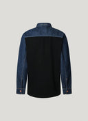 Pepe Jeans Ανδρικό Πουκάμισο Relaxed Shirt PM308814-000 Denim Μπλε