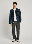 Pepe Jeans Ανδρικό Πουκάμισο Relaxed Shirt PM308814-000 Denim Μπλε