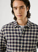 Pepe Jeans Ανδρικό Πουκάμισο Clermont PM3090825-594 Μπλε