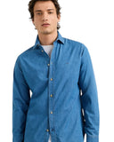 Pepe Jeans Ανδρικό Πουκάμισο Denim Abel PM30912813C2-000 Denim