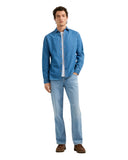 Pepe Jeans Ανδρικό Πουκάμισο Denim Abel PM30912813C2-000 Denim