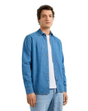 Pepe Jeans Ανδρικό Πουκάμισο Denim Abel PM30912813C2-000 Denim