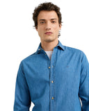 Pepe Jeans Ανδρικό Πουκάμισο Denim Abel PM30912813C2-000 Denim