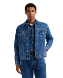 Pepe Jeans Ανδρικό Τζιν Μπουφάν Albion Trucker PM4027310-000 Denim
