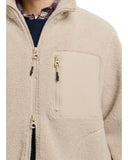 Pepe Jeans Ανδρικό Μπουφάν Borg Jacket PM4027353-845 Μπεζ