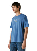 Pepe Jeans Eggo Ανδρικό T-Shirt PM5010178-576 Μπλε
