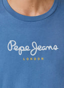 Pepe Jeans Eggo Ανδρικό T-Shirt PM5010178-576 Μπλε