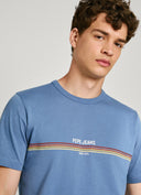 Pepe Jeans Adur Ανδρικό T-shirt PM509427-553 Μπλε
