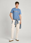 Pepe Jeans Adur Ανδρικό T-shirt PM509427-553 Μπλε