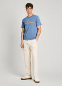 Pepe Jeans Adur Ανδρικό T-shirt PM509427-553 Μπλε