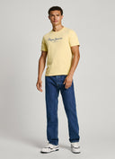 Pepe Jeans Ανδρικό T-shirt PM509428-062 Κίτρινο